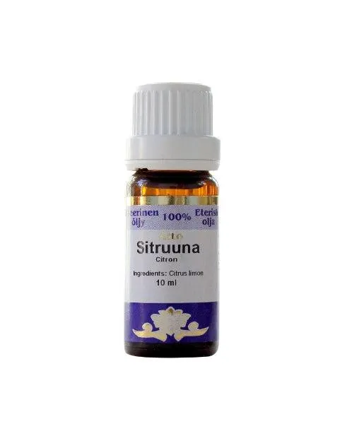 Sitruuna, eteerinen öljy, 10 ml