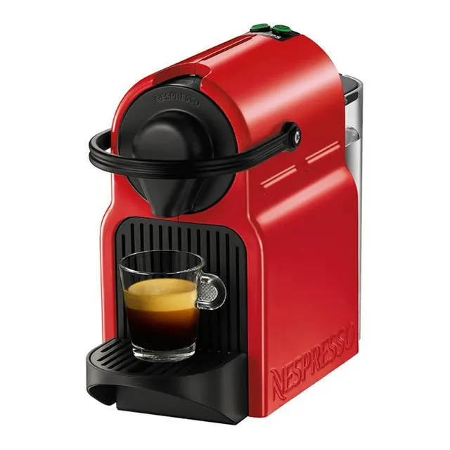 Cafetera de cápsulas automática Nespresso Krups Inissia XN100510 Red para cápsulas Nespresso Original
