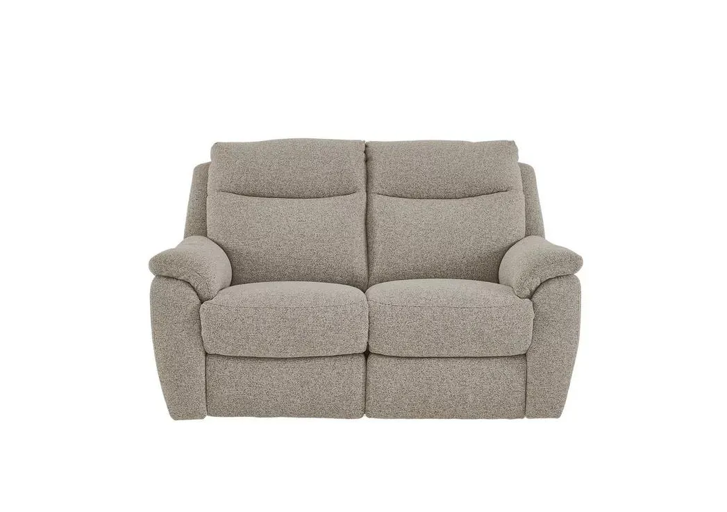 Snug 2 Seater Fabric Power Recliner Sofa