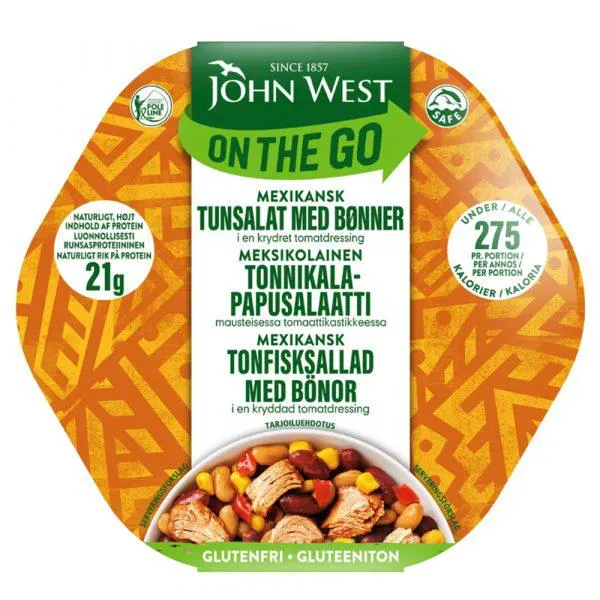 JOHN WEST MEKSIKOL. TONNIKALASALAATTI