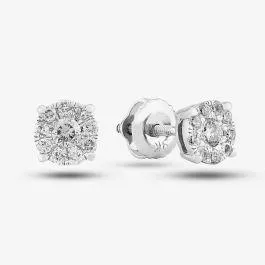 9ct White Gold 0.25ct Diamond Stud Earrings THE5862-25