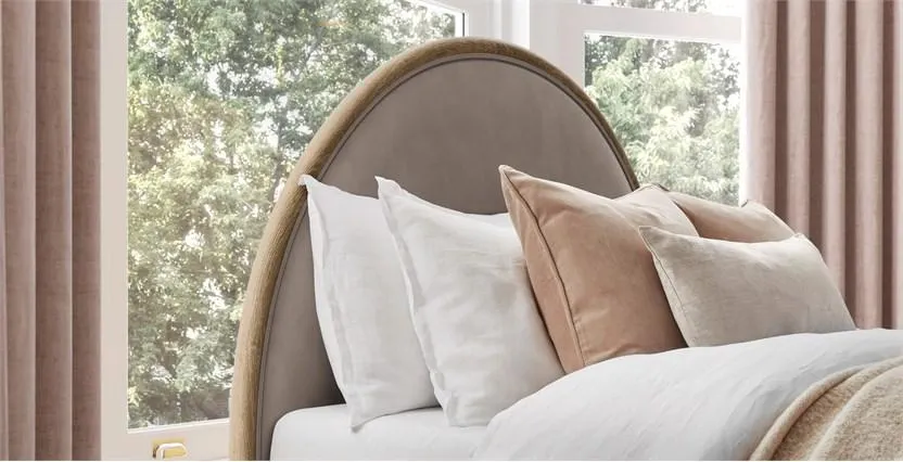 Aubrey Half Moon Bed