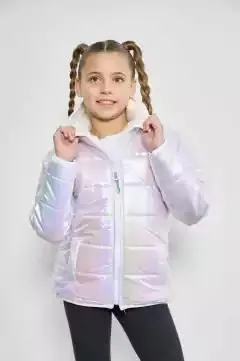 CAMPERA ABRIGADA TORNASOL LILA