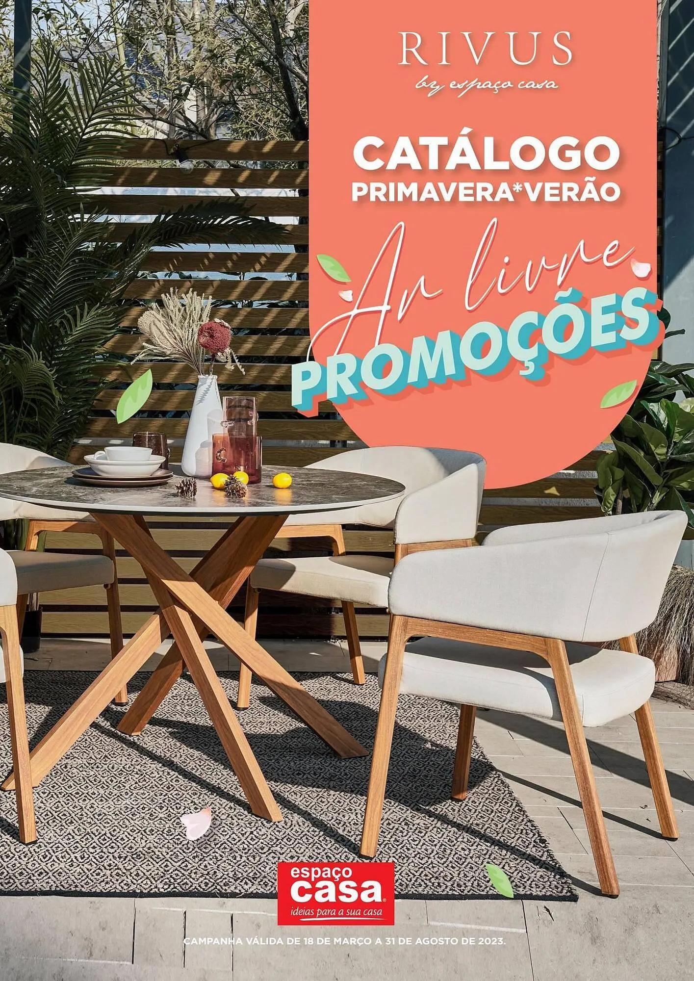 Folheto Folheto Espaço Casa de 26 de abril até 31 de agosto 2023 - Pagina 1