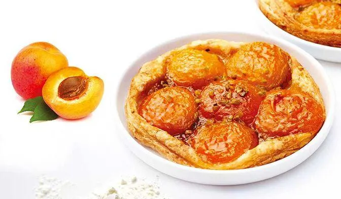2 tartelettes fines aux abricots