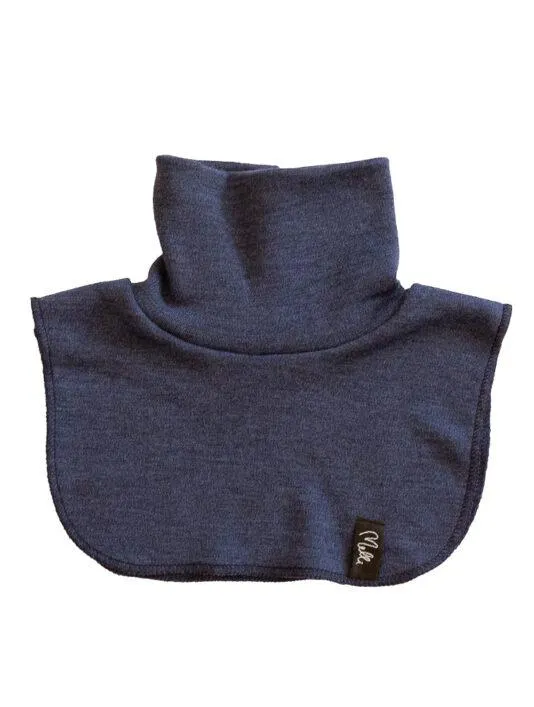 Merinovilla kauluri beige, farkunsininen ja pinkki 86/92 – 134/140