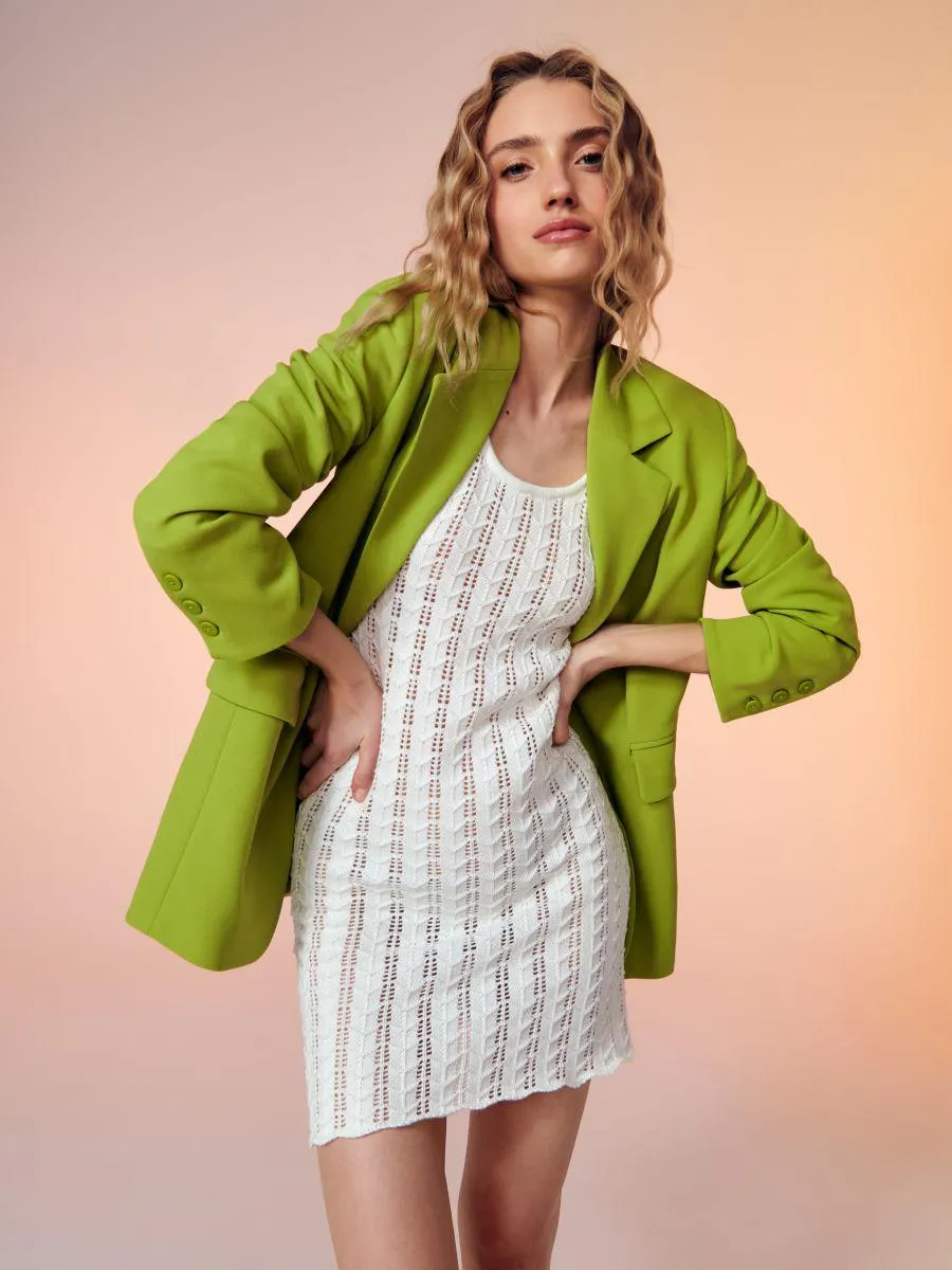 Sukienka mini ażurowa