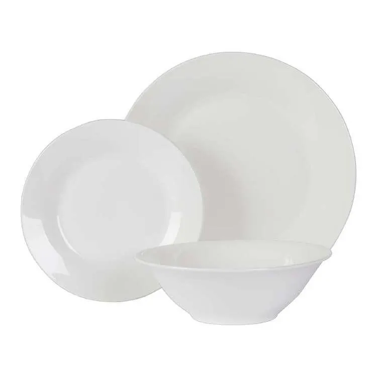 Mode Home 12 Piece Dinner Set White