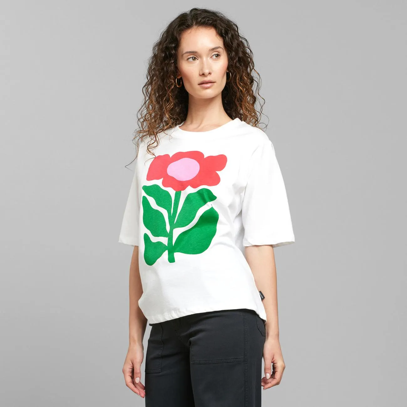 T-shirt Vadstena Spring White