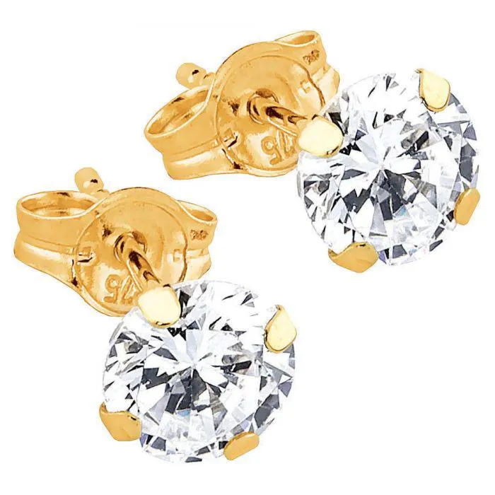 Timanttiset-kultakorut kultakorvakorut 49953-00