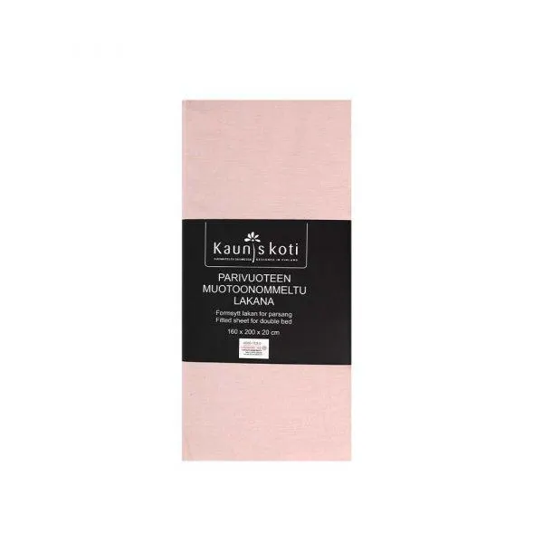 ALUSLAKANA 160X200+20CM ROSA