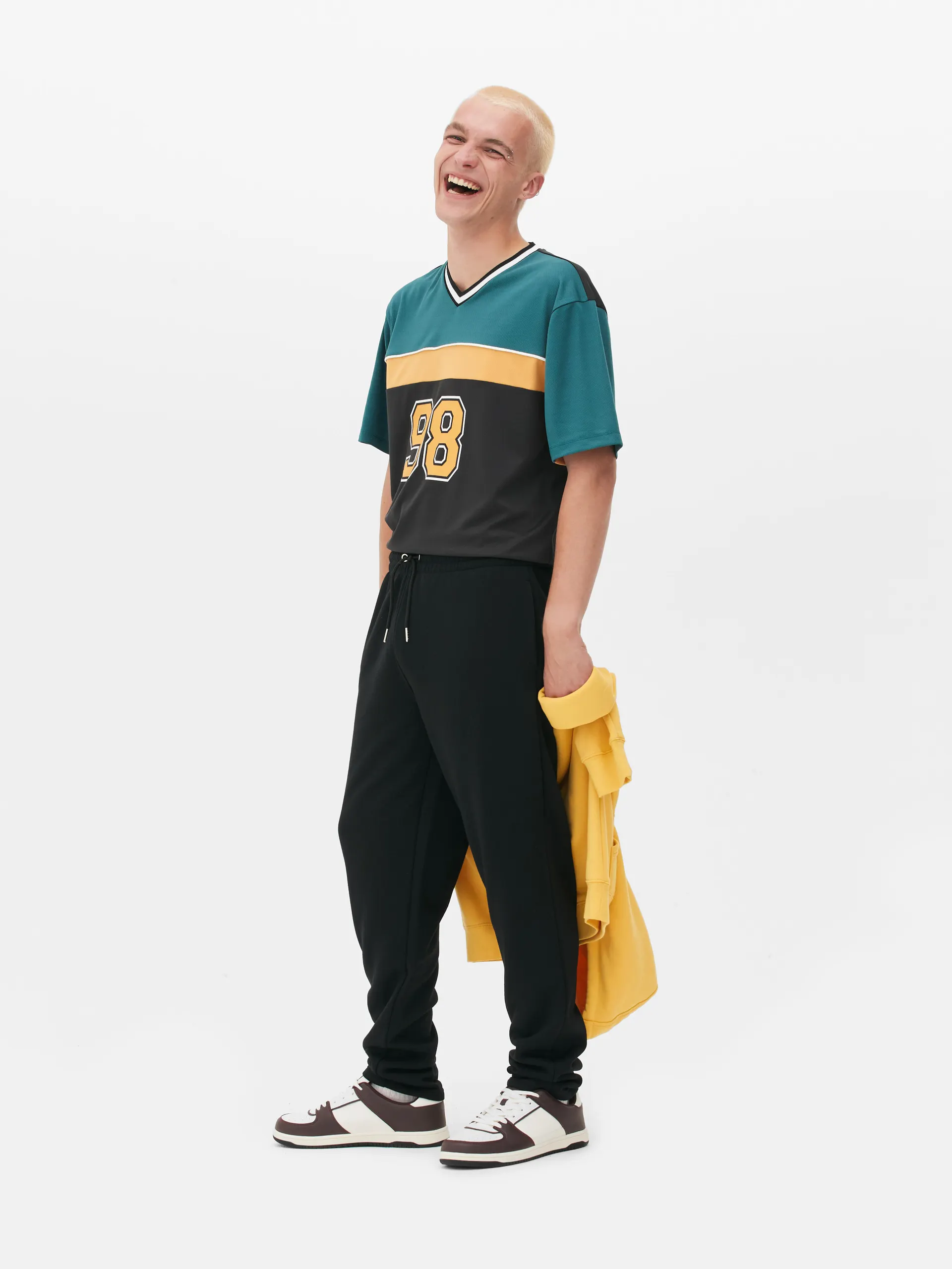 Black Wide Leg Joggers