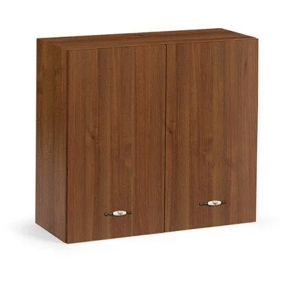 Pensile cucina 80 cm 2 ante noce antico