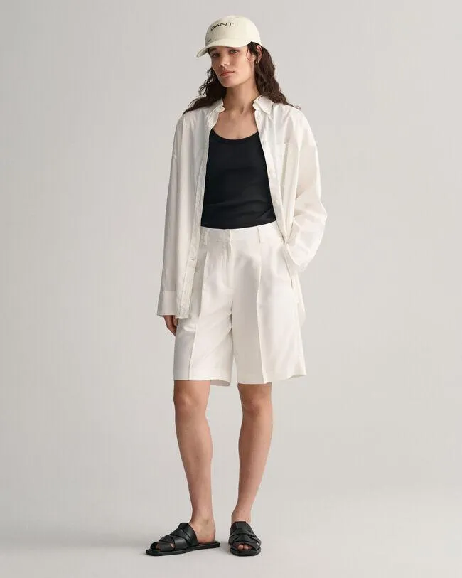 Relaxed fit ‑mitoitetut laskosshortsit