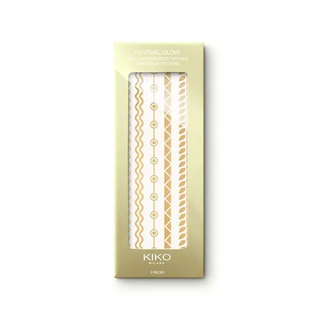 festival glow wild and free body tattoos