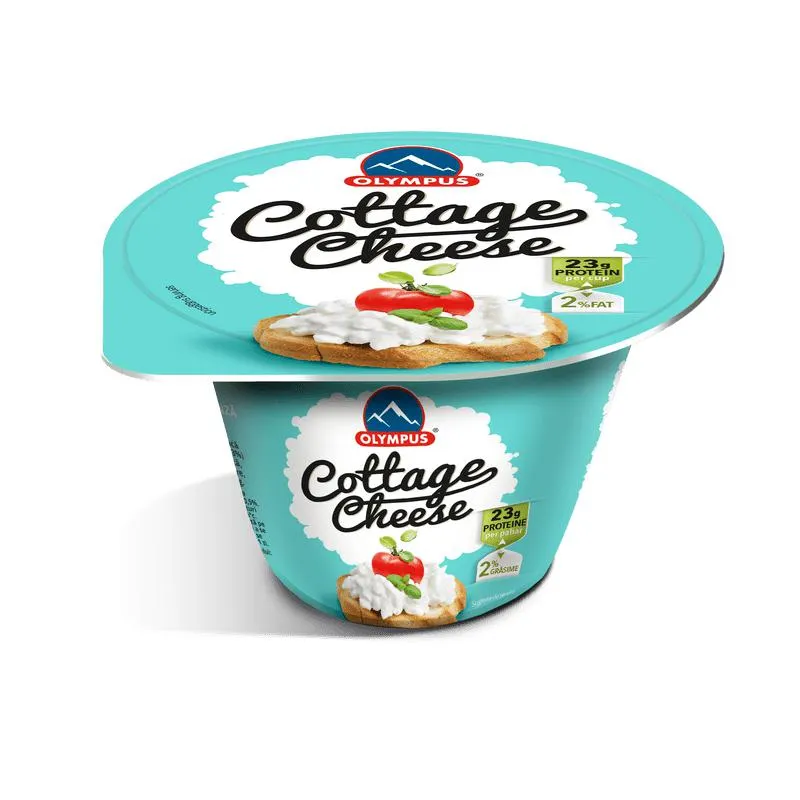 Branza de vaca cottage light Olympus, 2% grasime, 180 g Branza de vaca cottage light Olympus, 2% grasime, 180 g