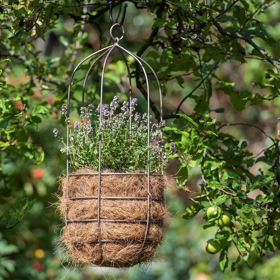 Hanging plant cage - tall