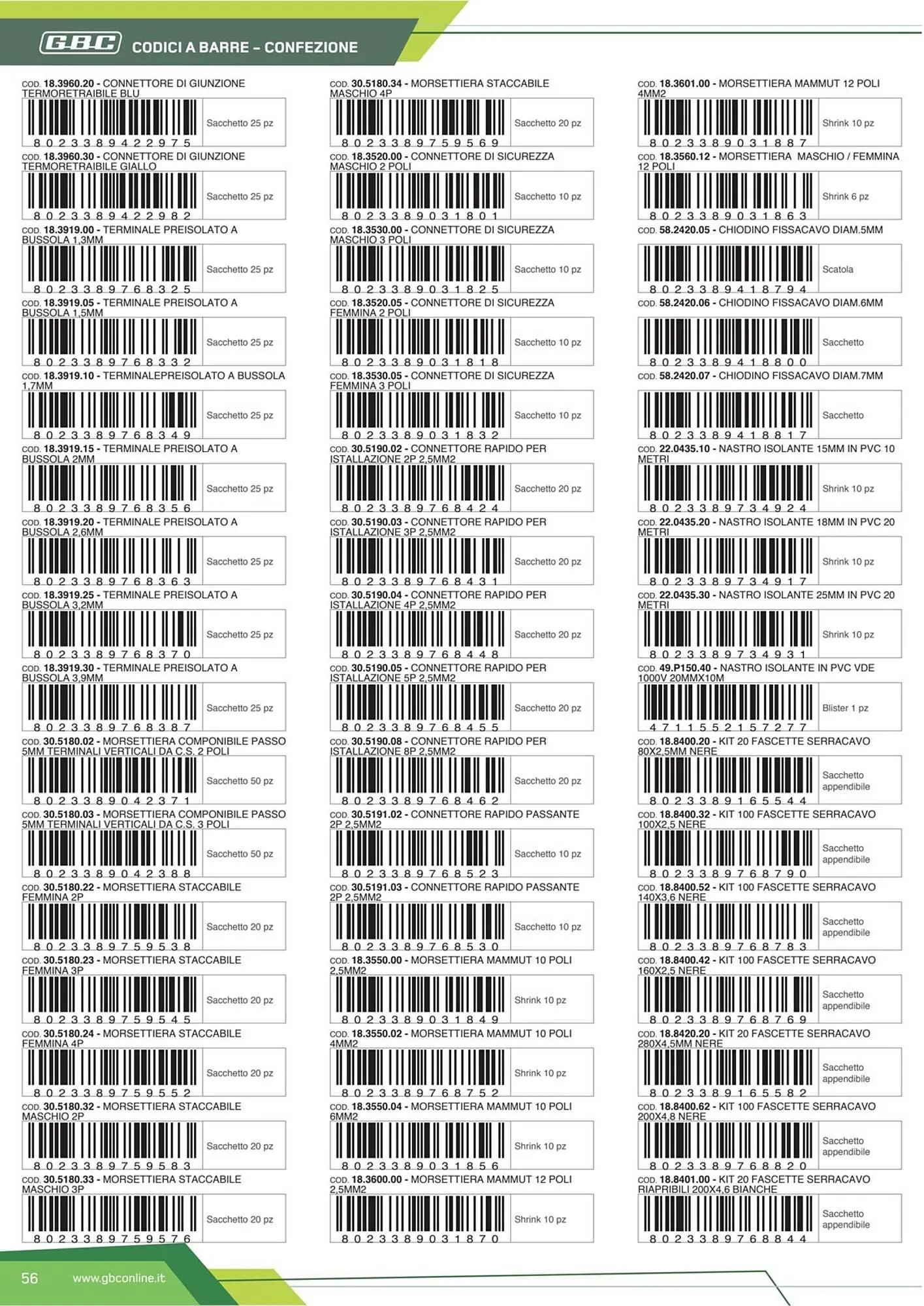 Volantino Gbc da 21 febbraio a 31 dicembre di 2023 - Pagina del volantino 56