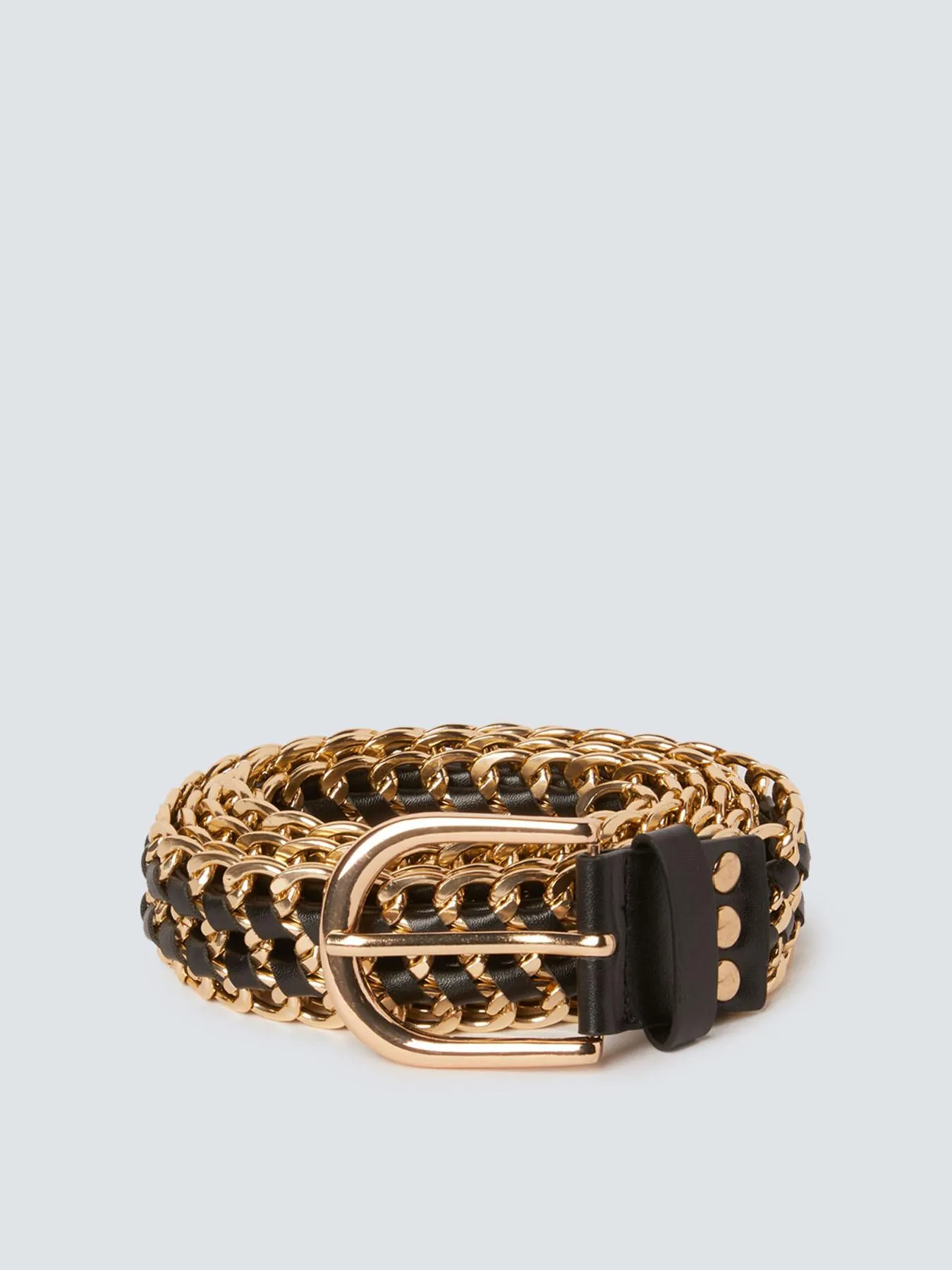 Cinturón de cadena con hebilla