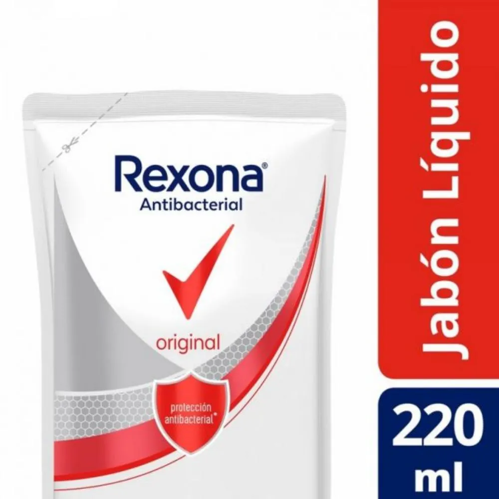 JABON LIQUIDO REXONA ANTIB ORIGINAL D/P 220ml