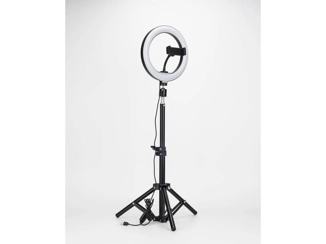 Ring Light + Fundo Verde GOODIS Video Creator Studio