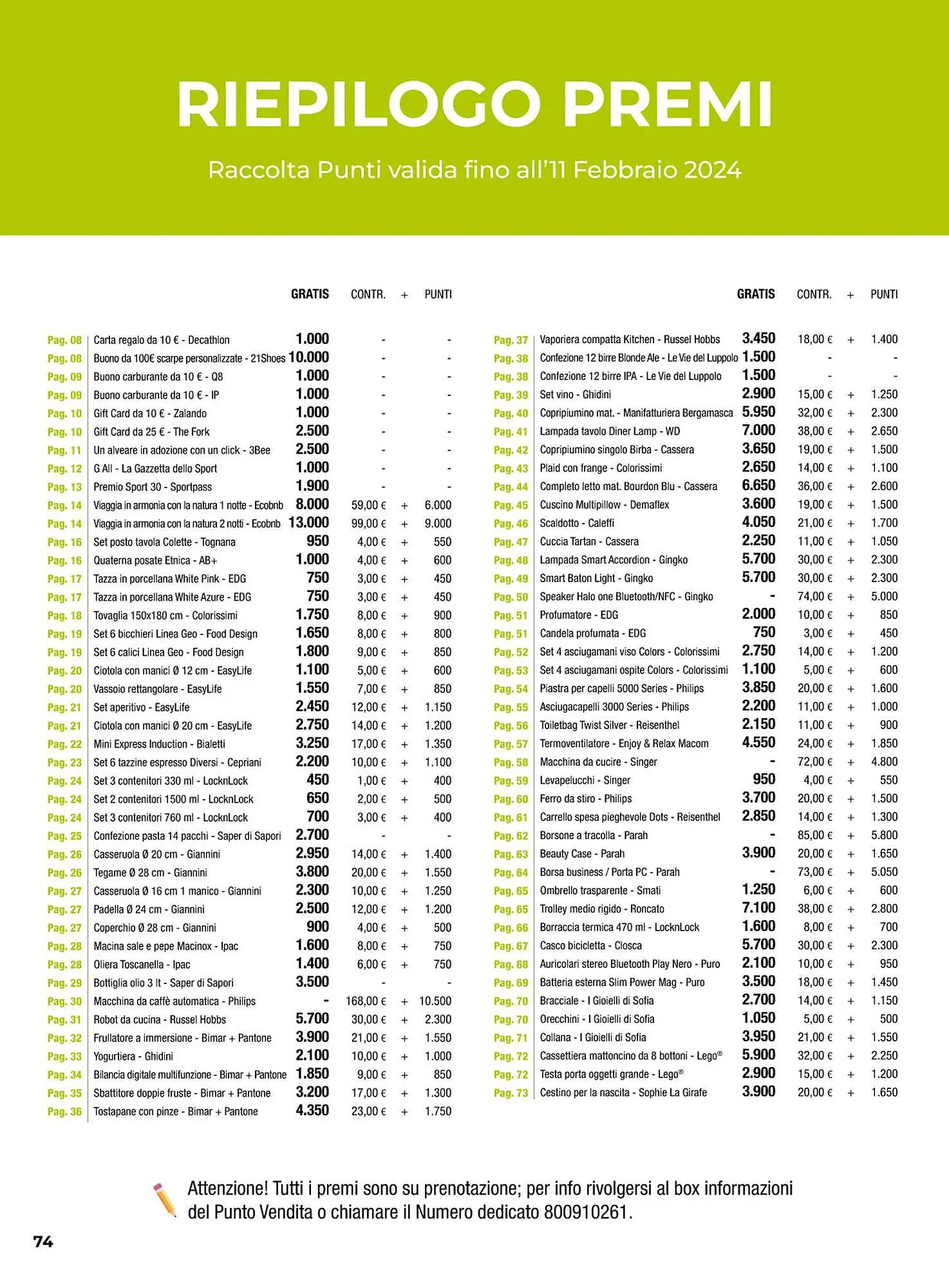 Volantino Pan da 13 marzo a 30 novembre di 2023 - Pagina del volantino 74