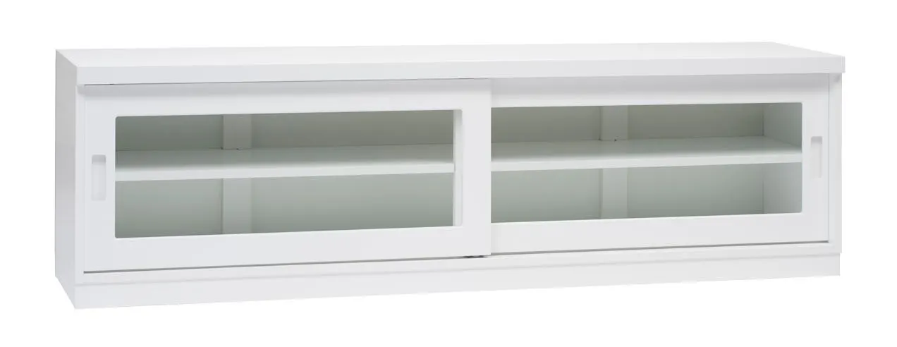 PALLAS-vitriinisarjan lasiovitaso kannella, nro.V09L+V29 Valkoinen