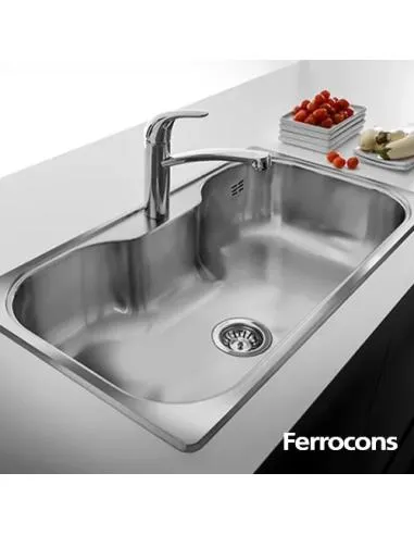 PILETA ACERO 304 LUXOR SI 85 A