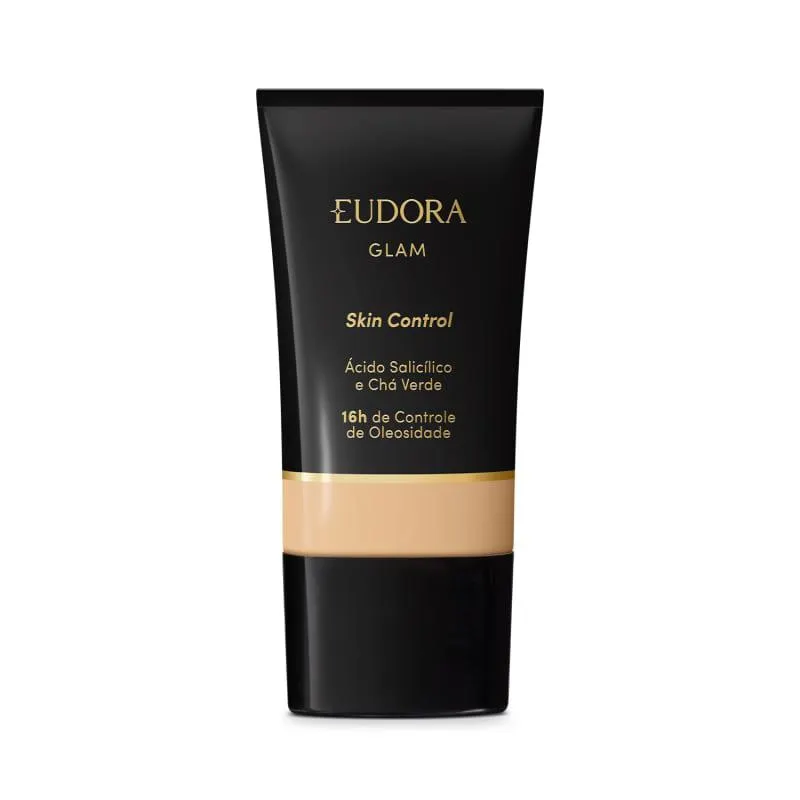 Base Líquida Glam Skin Control Cor 10 30ml