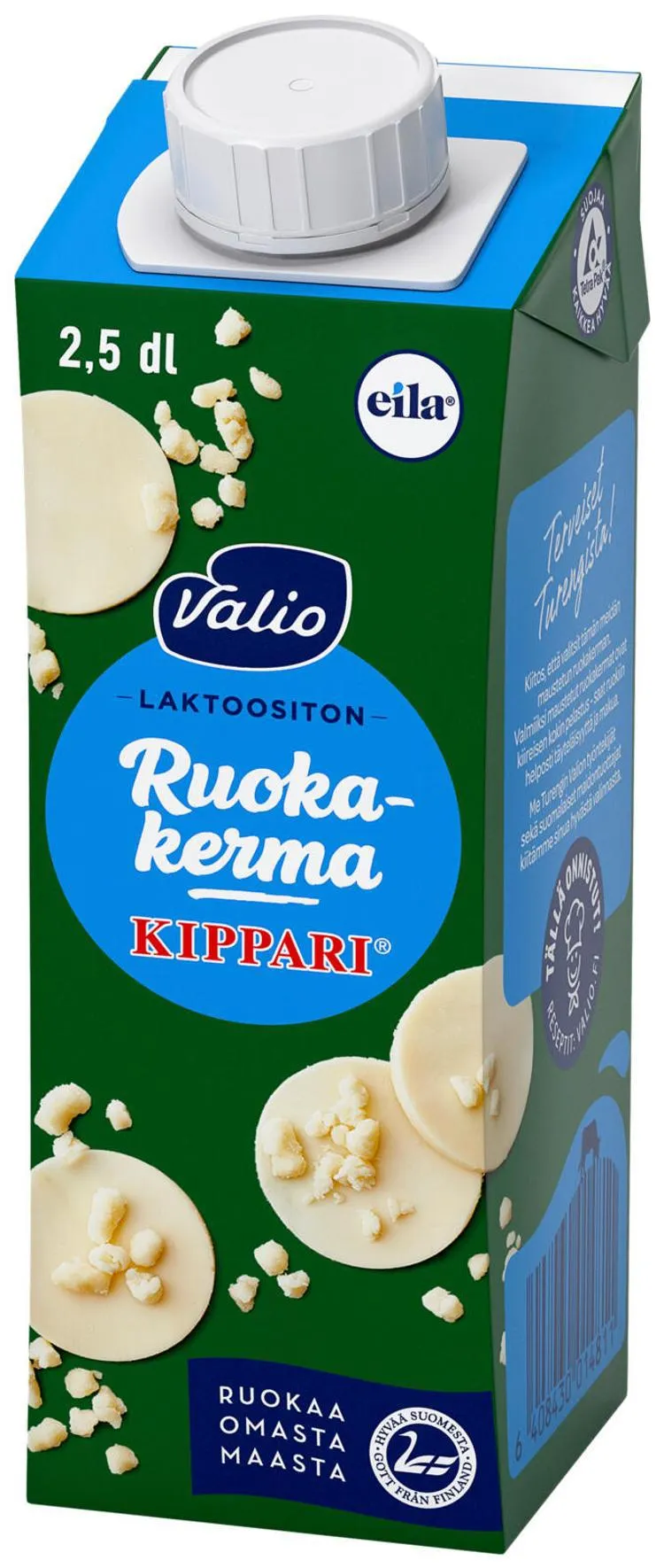 Valio ruokakerma 2,5 dl Kippari® savujuusto UHT laktoositon