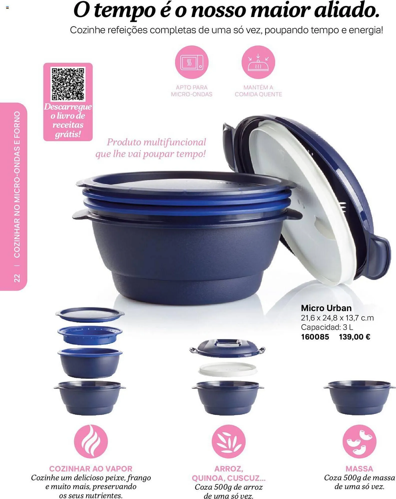 Folheto Folheto Tupperware de 7 de março até 31 de agosto 2023 - Pagina 22