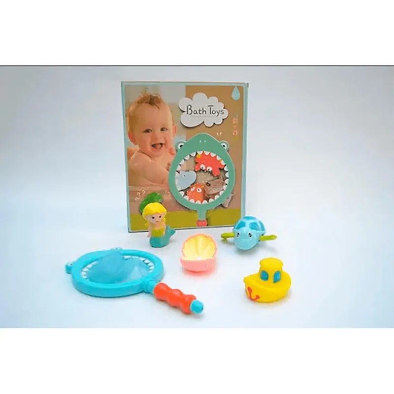 Red De Pesca Con Forma De Animalito + 4 Accesorios