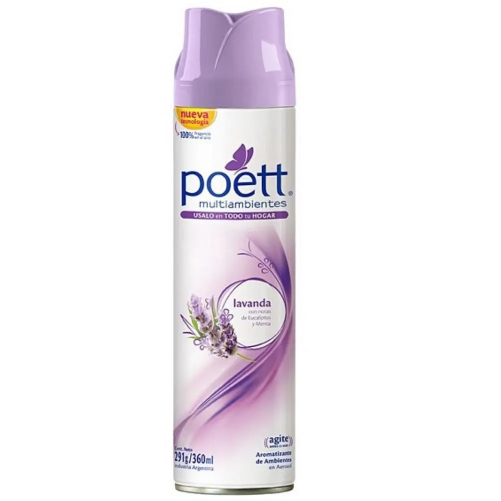DESODORANTE POETT MEDIO AMBIENTE LAVANDA X 360ml