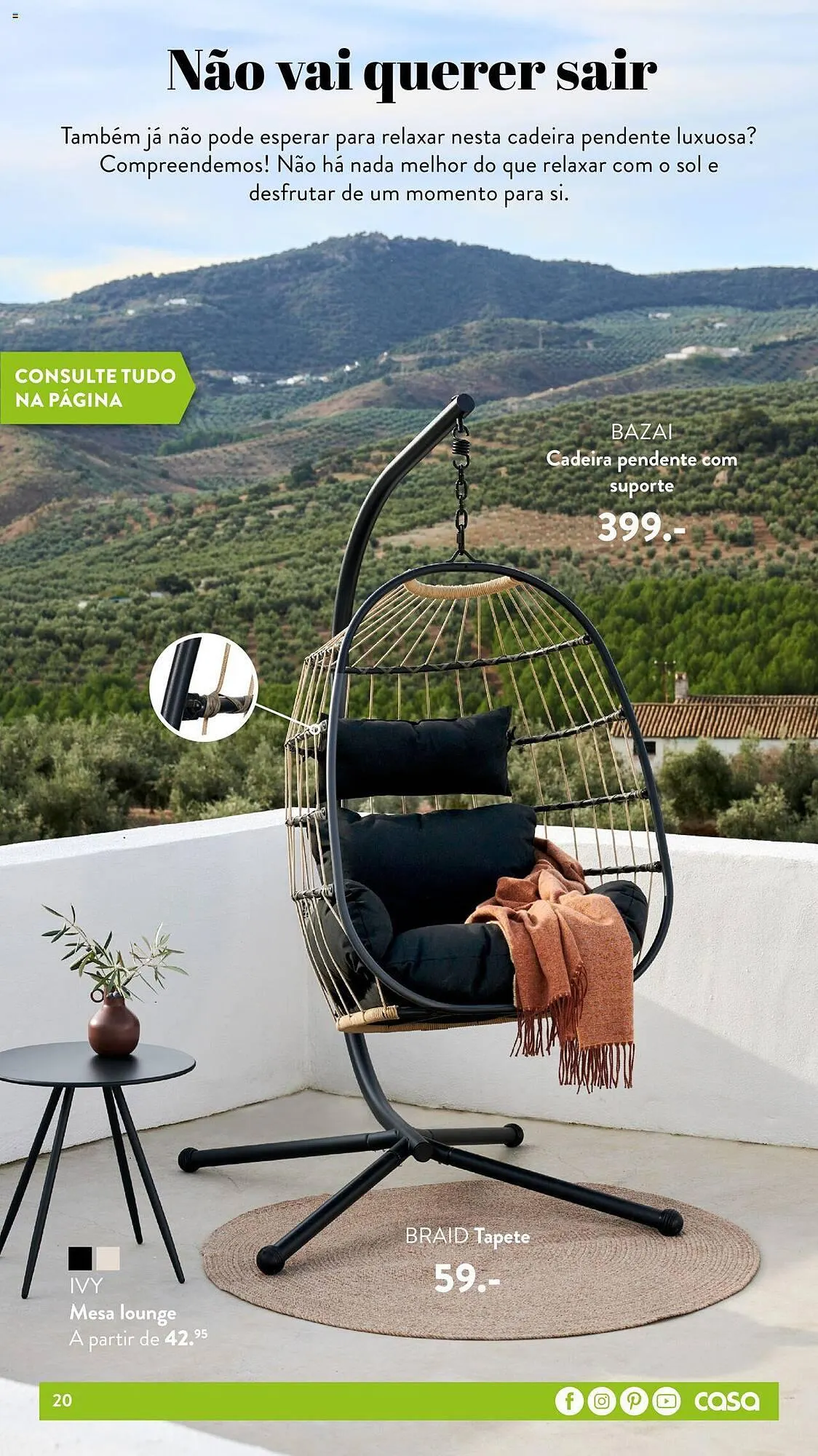 Folheto Folheto CASA de 2 de março até 27 de setembro 2023 - Pagina 20
