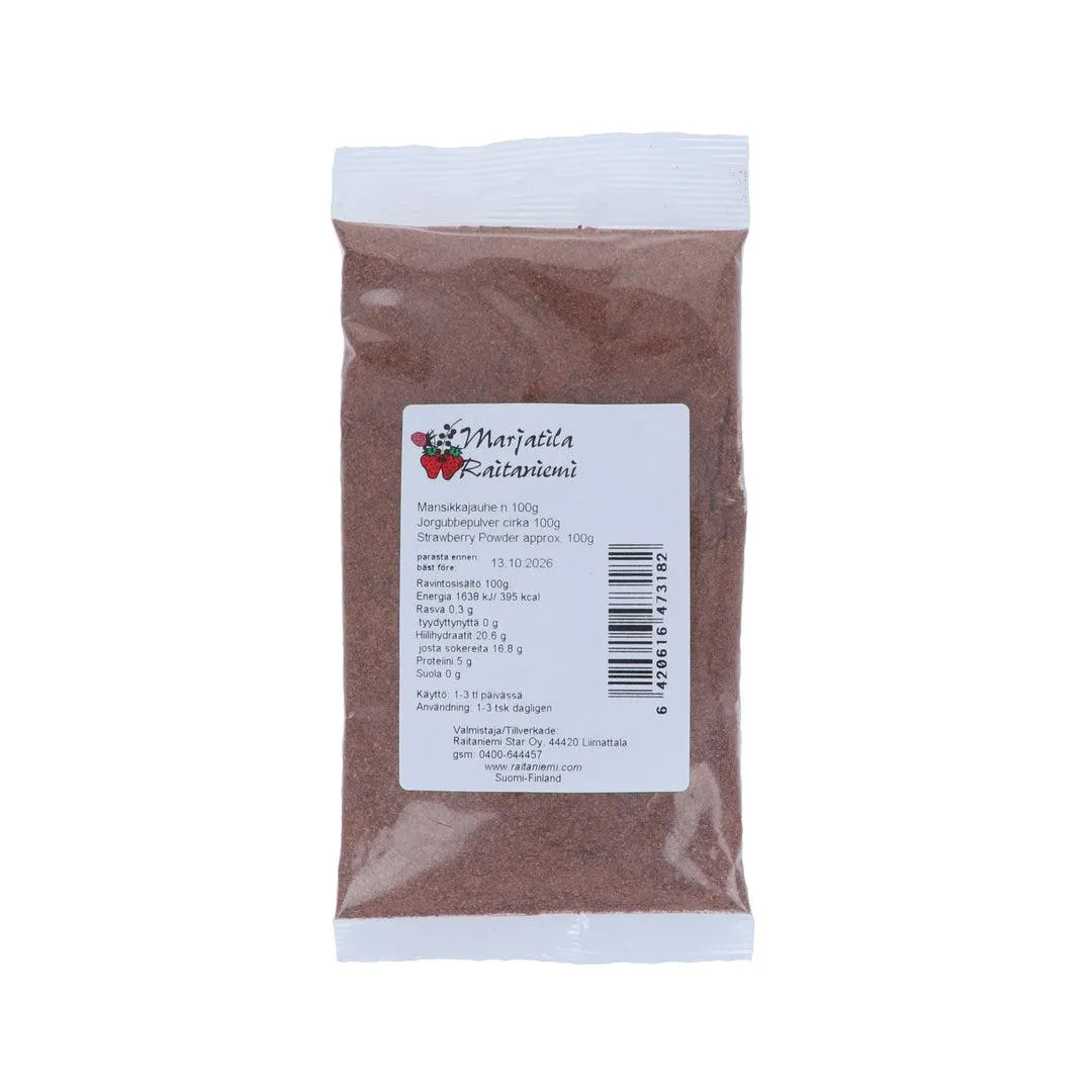 Mansikkajauhe, 100 g