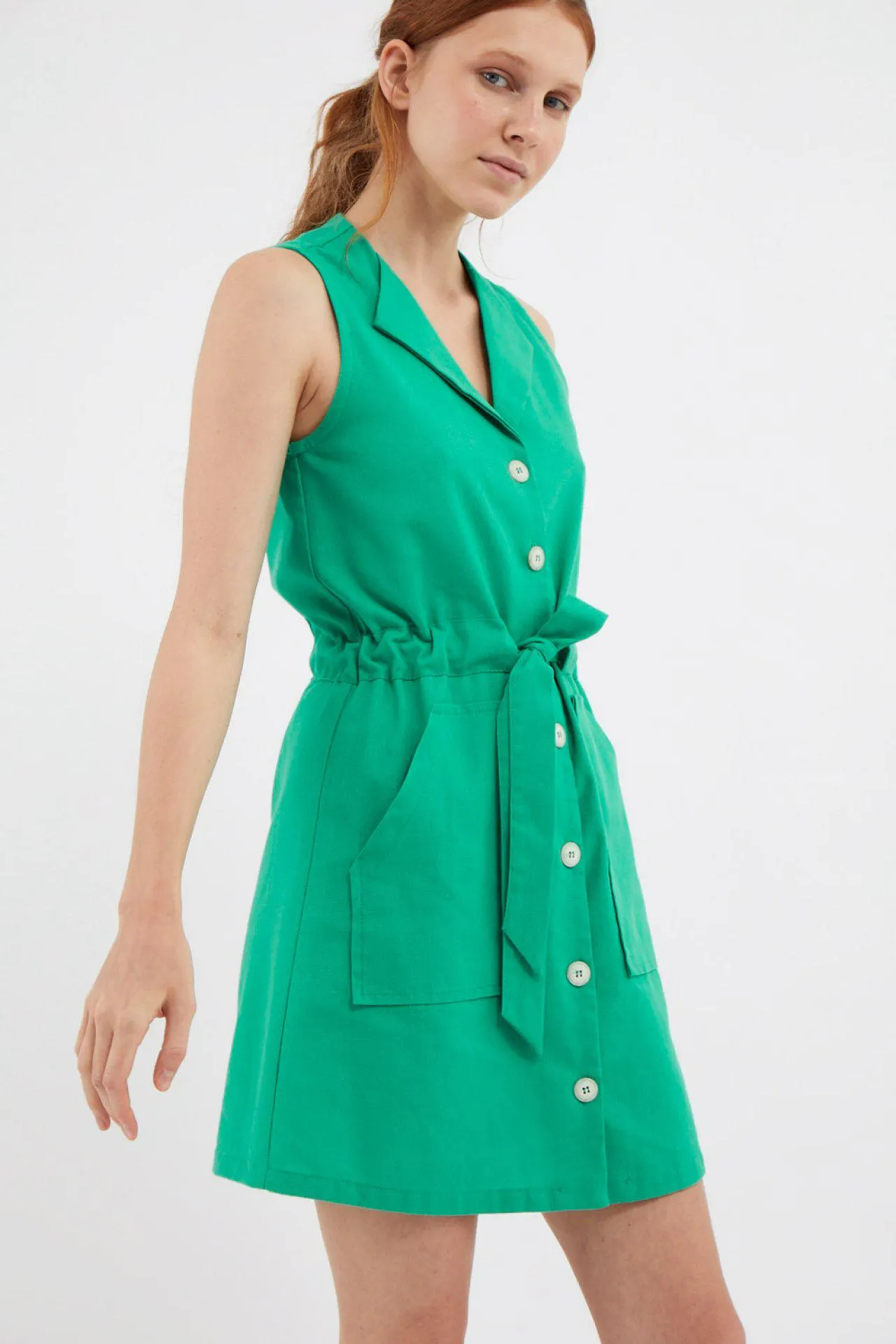 Vestido Hortensia Verde