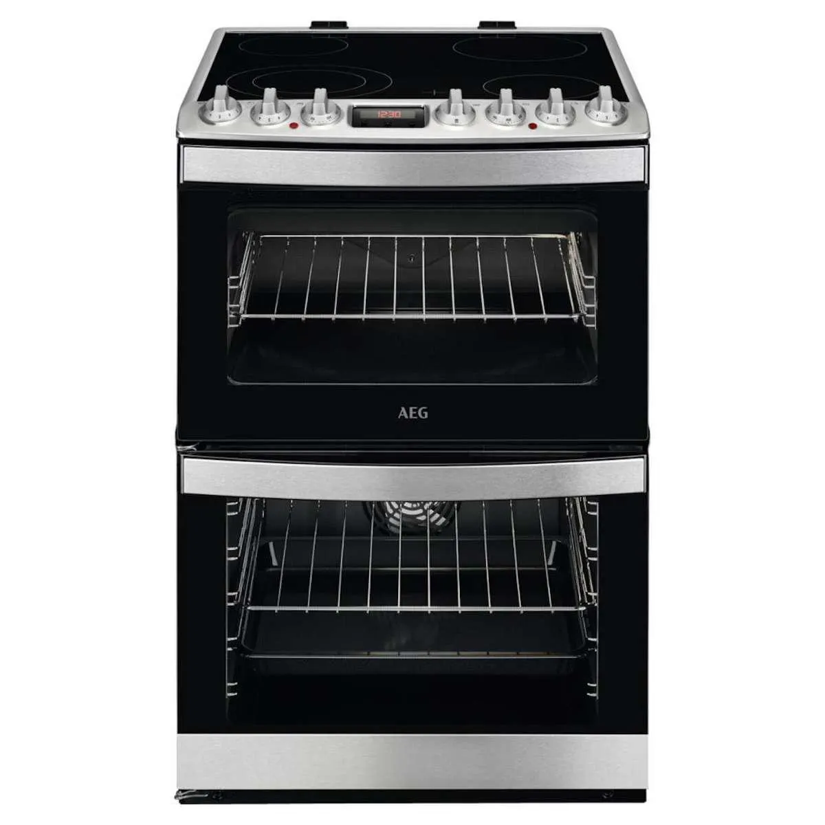 60cm Electric Cooker with Ceramic Hob
