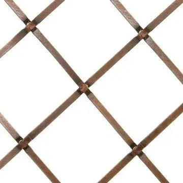 Kent Design 686P 1 1/2" Flat Press Crimp Wire Grille