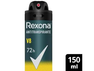ANTITRANSPIRANTE MASCULINO REXONA V8 150 ML