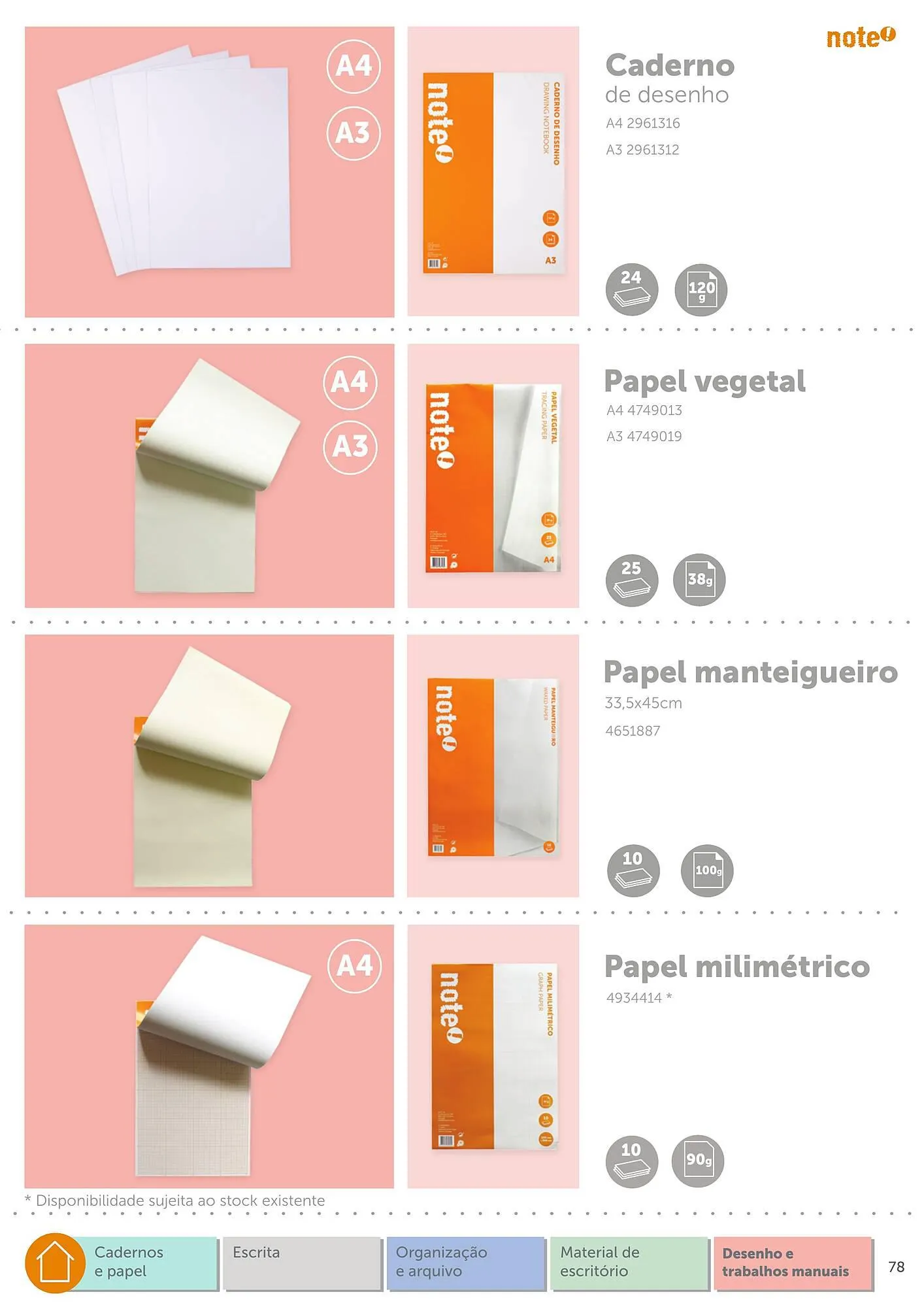 Folheto Catálogo Continente - Note! 2022-2023 de 11 de agosto até 31 de julho 2023 - Pagina 76