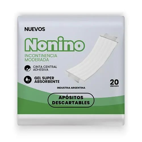 Apósito Nonino Incontinencia Moderada Unisex