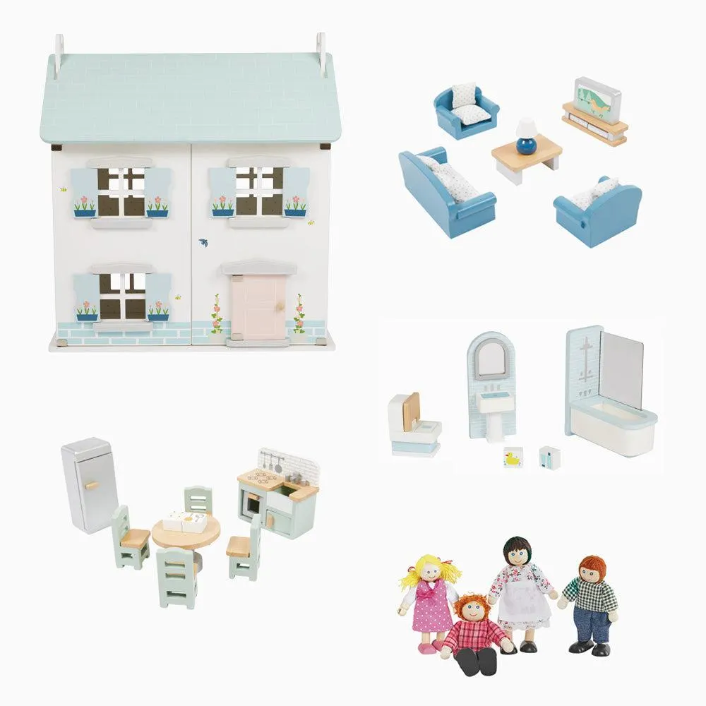 Dolls House & Furniture Set 4