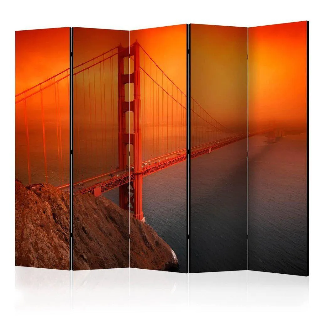 Sermi - Golden Gate Bridge II [Room Dividers], 225x172 cm