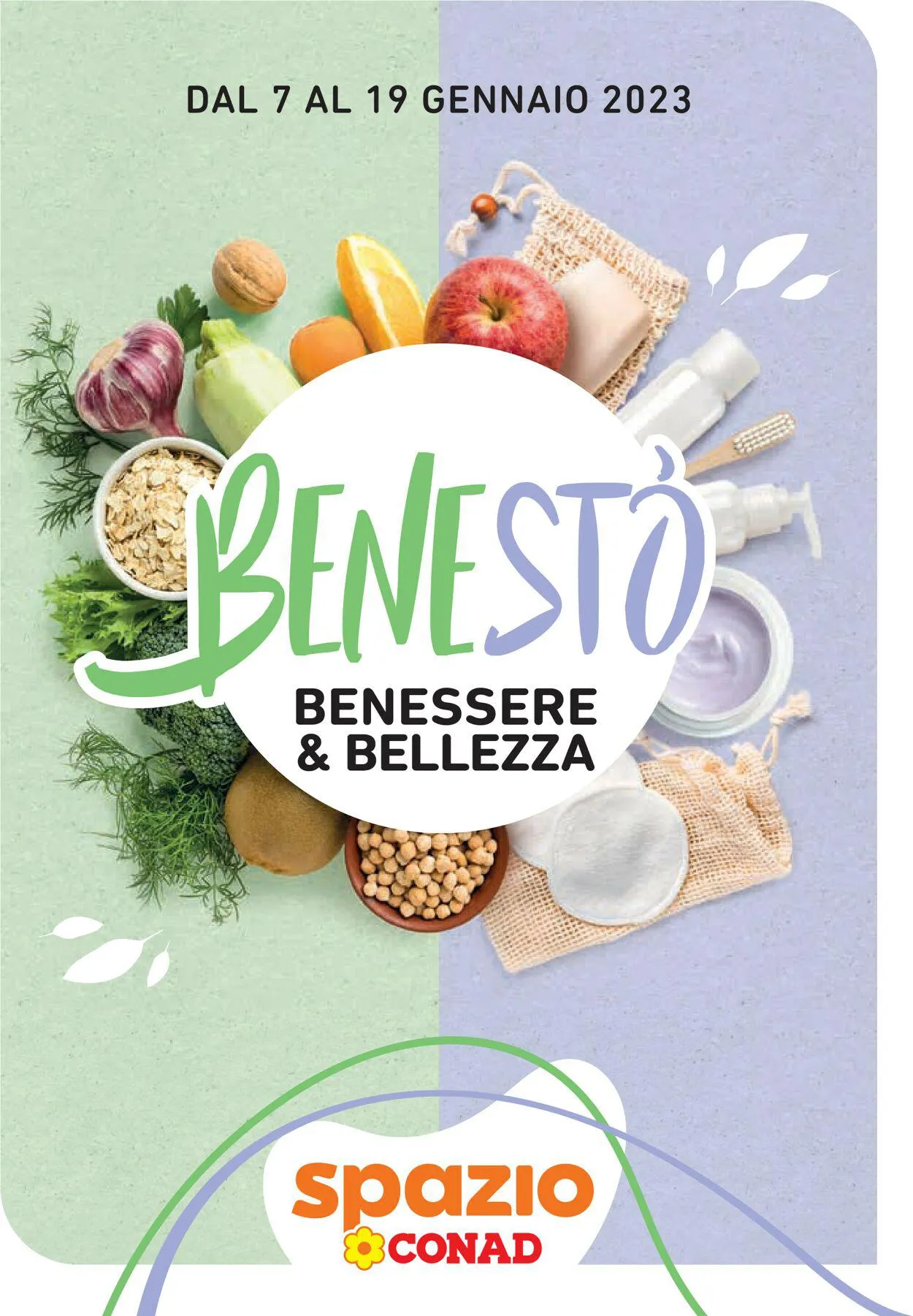 Conad Volantino attuale da 4 gennaio a 1 febbraio di 2024 - Pagina del volantino 1
