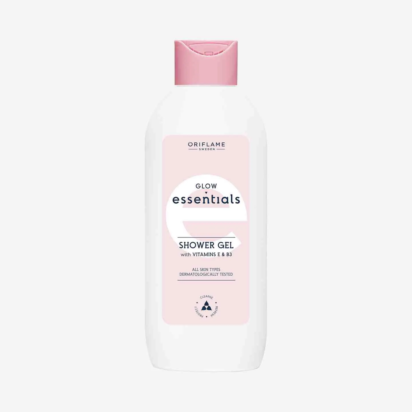 Glow Essentials Shower Gel with Vitamins E & B3