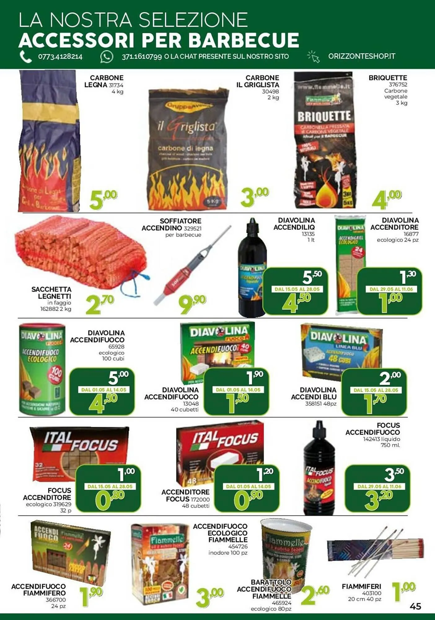 Volantino Orizzonte da 11 aprile a 1 ottobre di 2023 - Pagina del volantino 45