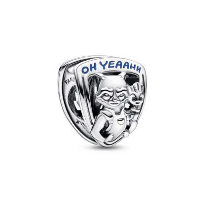 Σύμβολο ασ. 925 με μπλε σμάλτο, Marvel Rocket and Groot