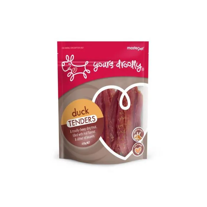 Yours Droolly Duck Tenders Dog Treats 450g