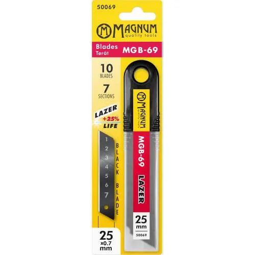 Magnum Lazer katkoterä 25mm 10kpl