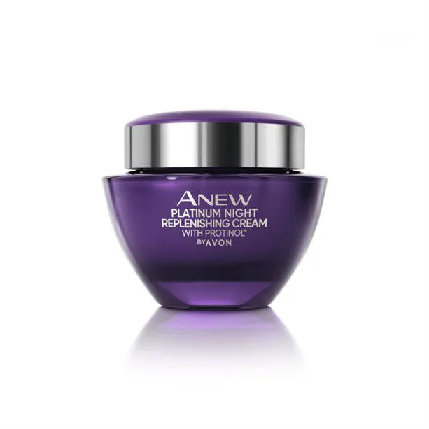 Crema de Noche Acción Reconstructora Anew Platinum